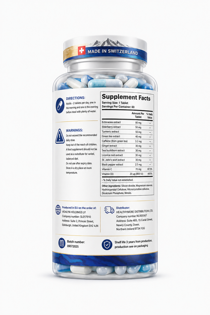 Nature Shield Men’s Vitamins - Men's Daily Wellness Formula – 60 Tablets