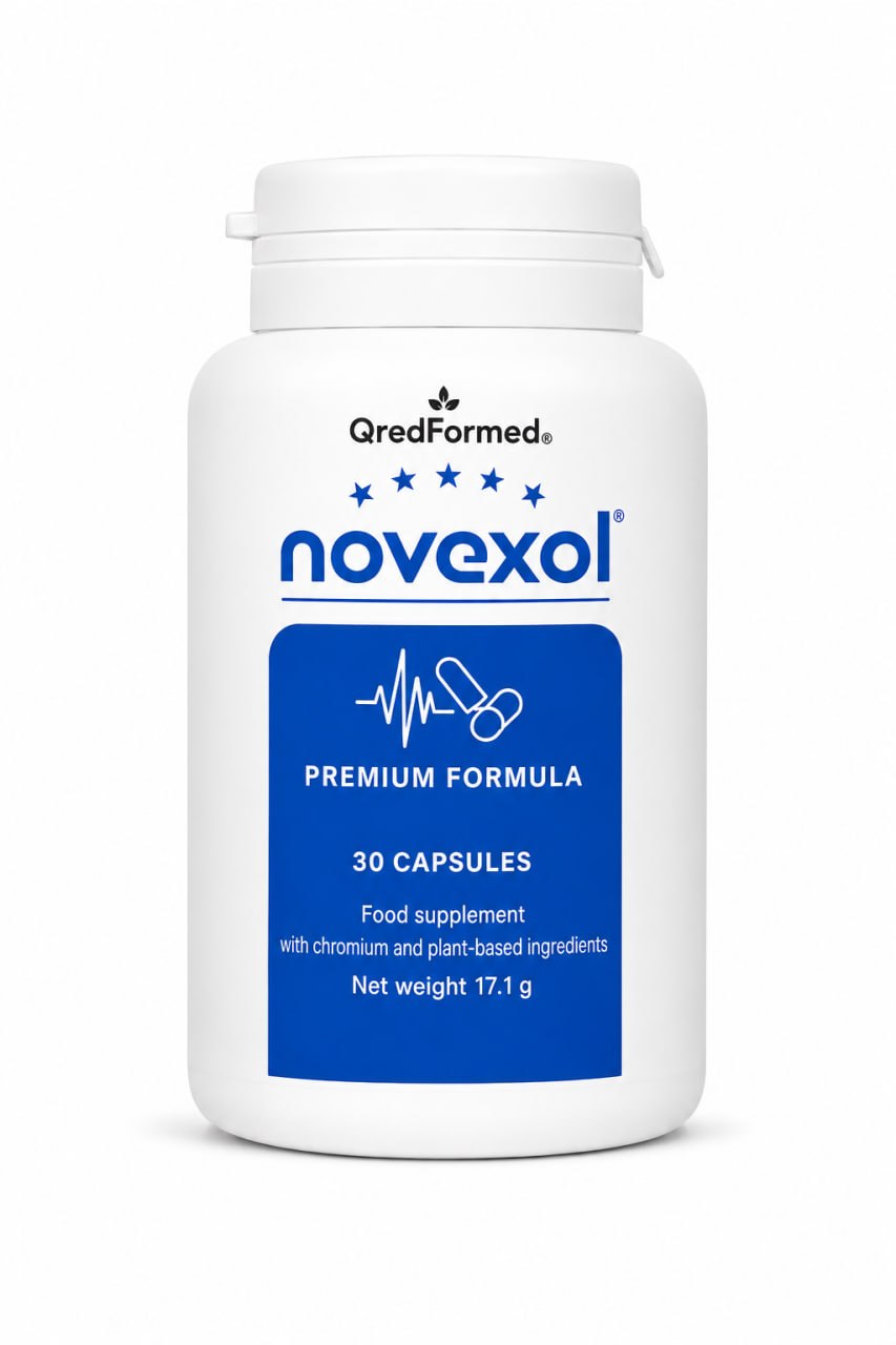 Novexol – Daily Wellness, Vitality & Energy Support Supplement – 30 Capsules