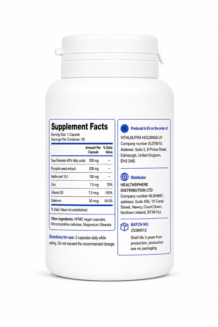 Novexol – Daily Wellness, Vitality & Energy Support Supplement – 30 Capsules