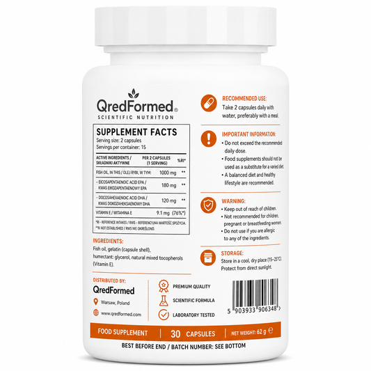 OMEGA 3 EPA + DHA - 30 Capsules