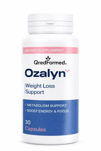 Ozalyn – Metabolism, Energy & Active Lifestyle Support Supplement – 30 Capsules