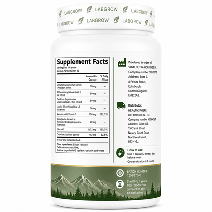 PARASHILD complex - Daily Nutritional & Botanical Support - 30 Capsules