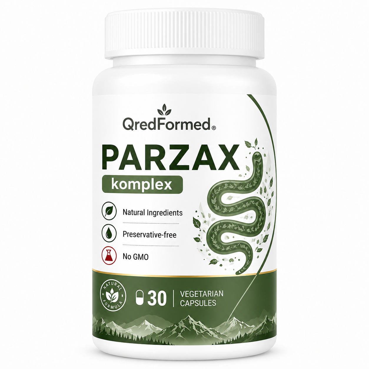 PARZAX komplex - Daily Nutritional & Botanical Support - 30 Capsules