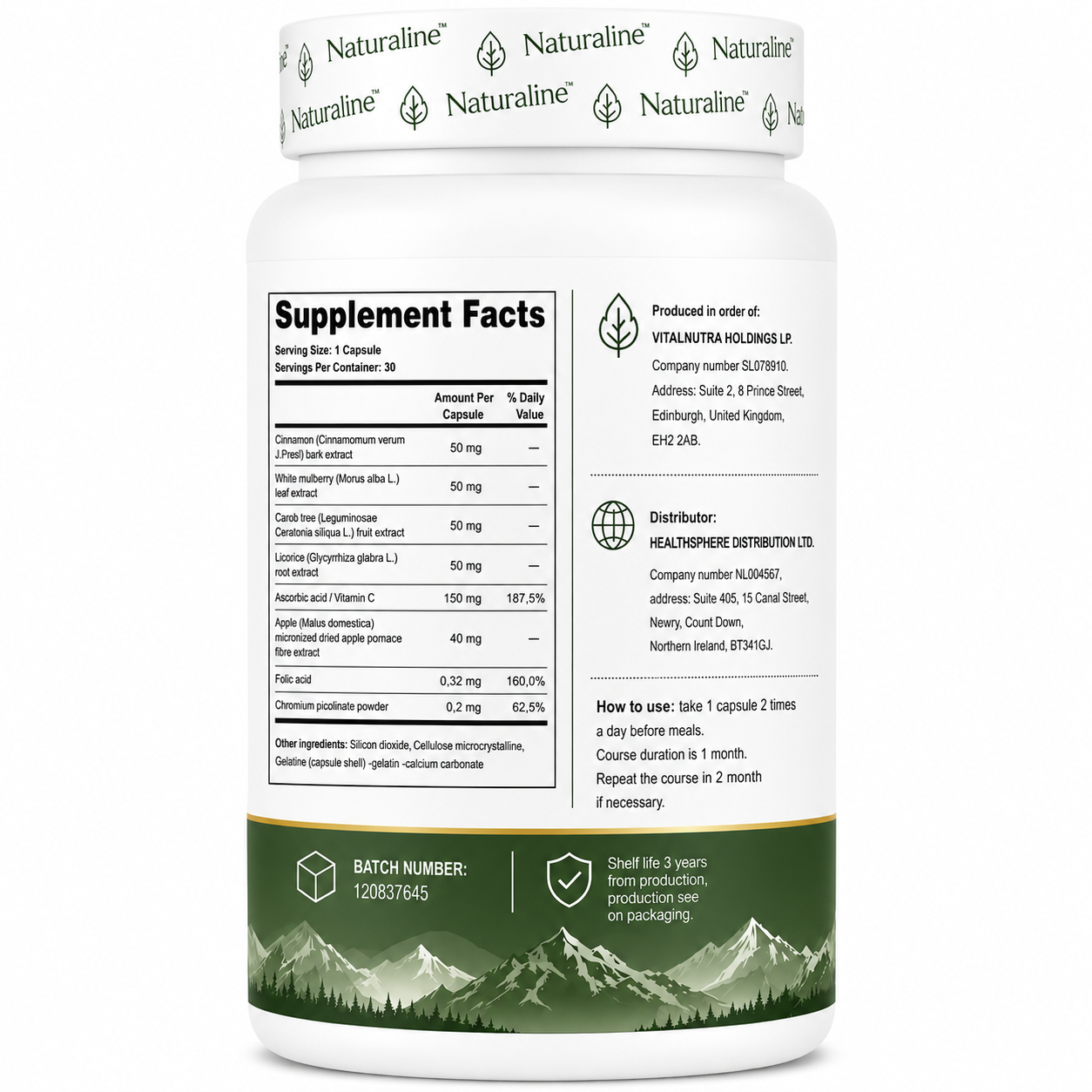 PARZAX komplex - Daily Nutritional & Botanical Support - 30 Capsules