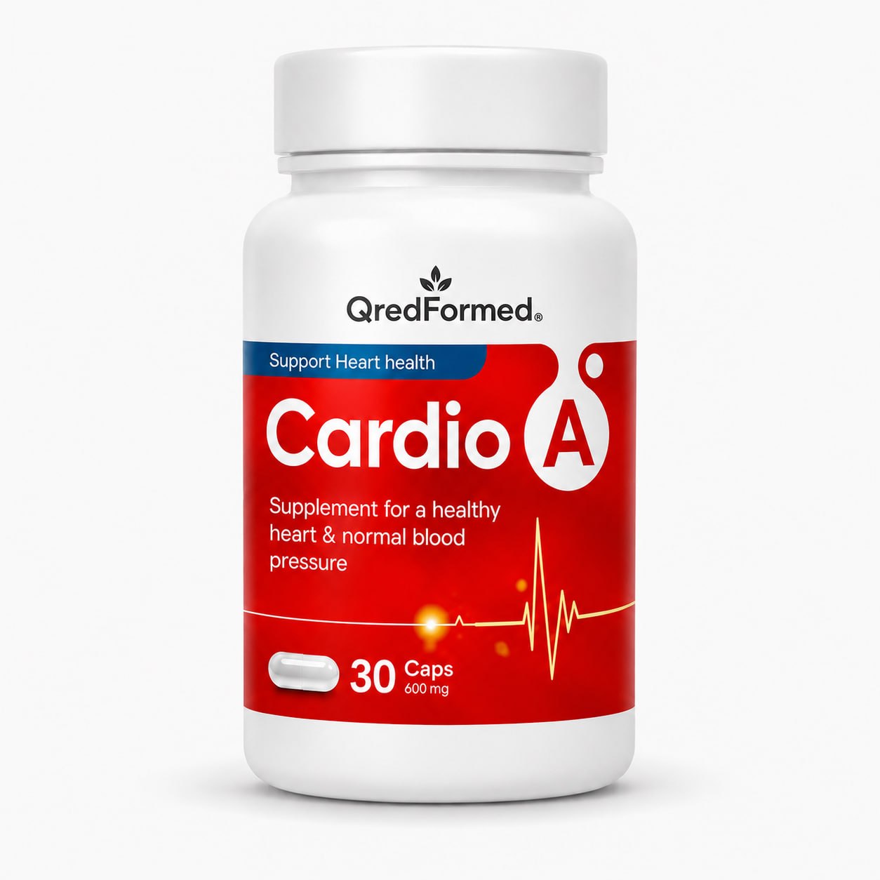 Cardio A+ – Daily Cardiovascular Wellness Support – 30 Capsules
