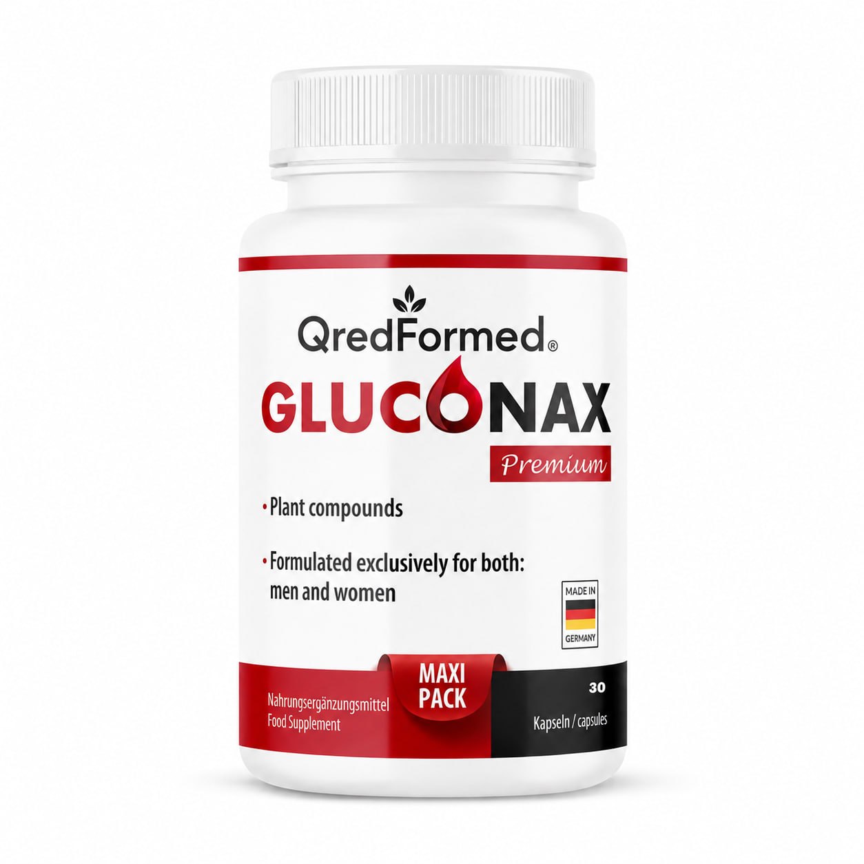Gluconax – Everyday Metabolic & Nutritional Wellness Formula – 30 Capsules
