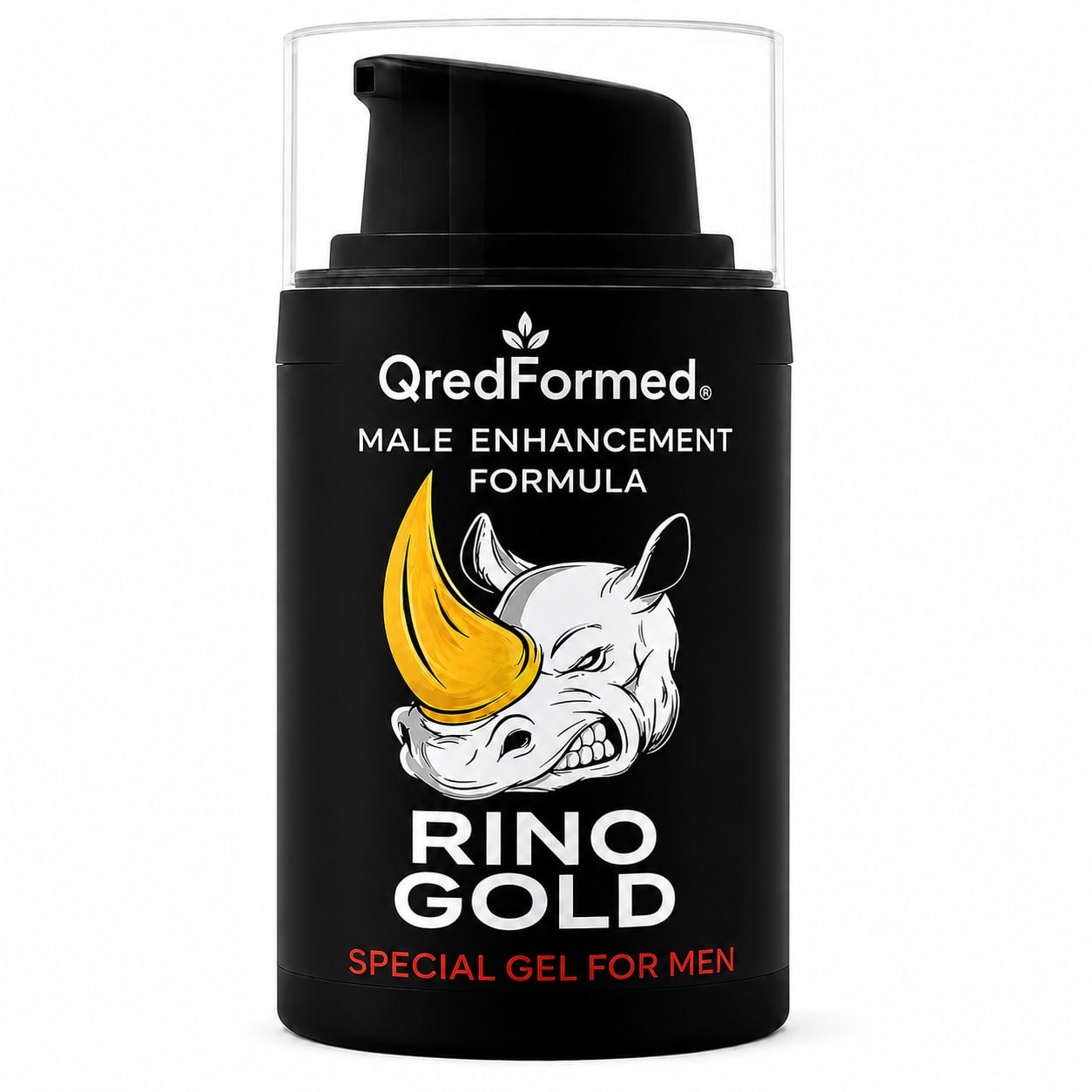 Rino Gold Gel – Men’s Daily Massage & Skin Care Gel – 50 ml