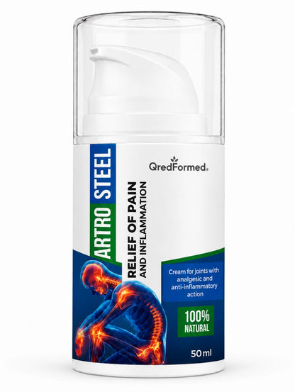 ARTRO STEEL – Joint, Muscle & Mobility Comfort Gel – 50 ml