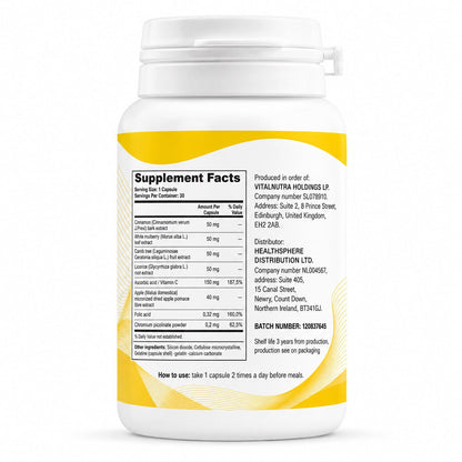 HEMOROLOK – Daily Wellness & Nutritional Balance Formula – 30 Capsules