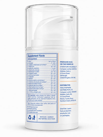 VARY CORE – Daily Leg Comfort & Refreshing Care Cream – 50 ml
