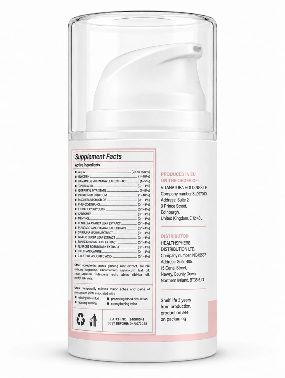 MIKOHERB – Everyday Leg Comfort & Cooling Care – 50 ml