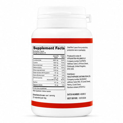 SlimaVit – Daily Metabolic & Nutritional Support – 30 Capsules