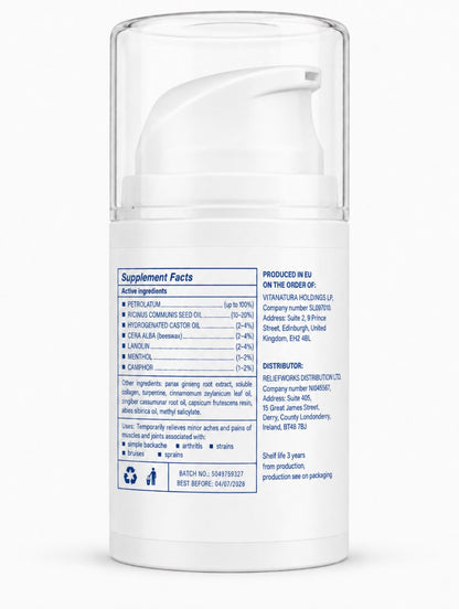 Arteolin – Warming & Refreshing Body Massage Balm – 50 ml