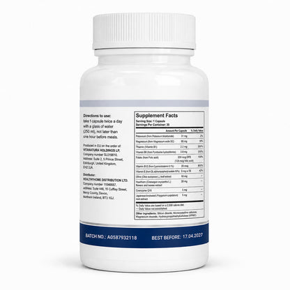 QredFormed - Cardiovascular Support - 30 Capsules