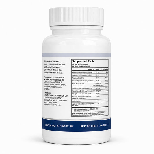 QredFormed - Cardiovascular Support - 30 Capsules
