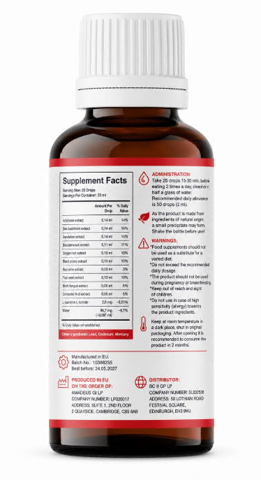 ReCardin - Cardiovascular Wellness Support Drops - 20ml