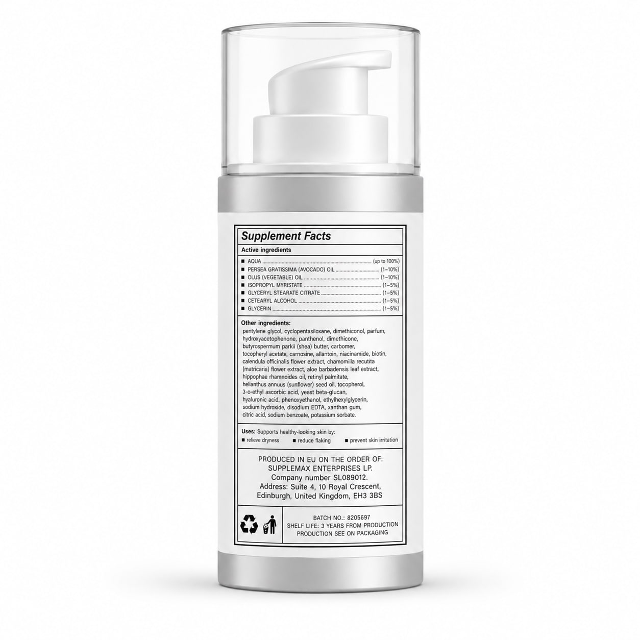 Smooskin - Daily Facial Hydration Cream - 50ml