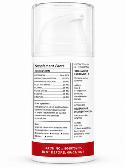Therma Active - Warming Cream for Daily Joint & Muscle Comfort - 50ml
