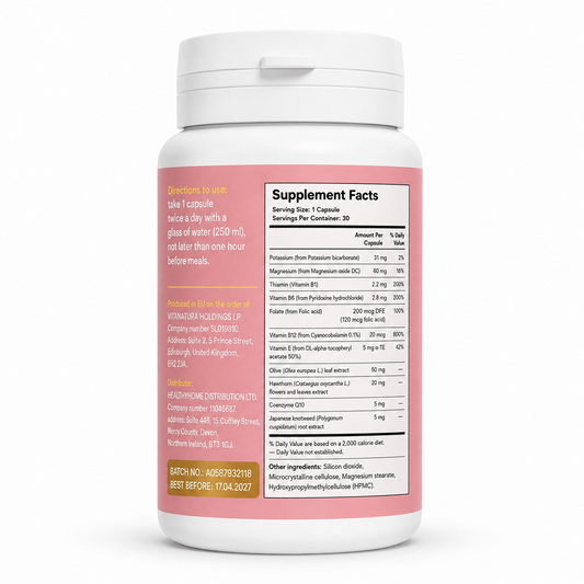 TONINGEM - Daily Cardiovascular Wellness Formula - 30 Capsules