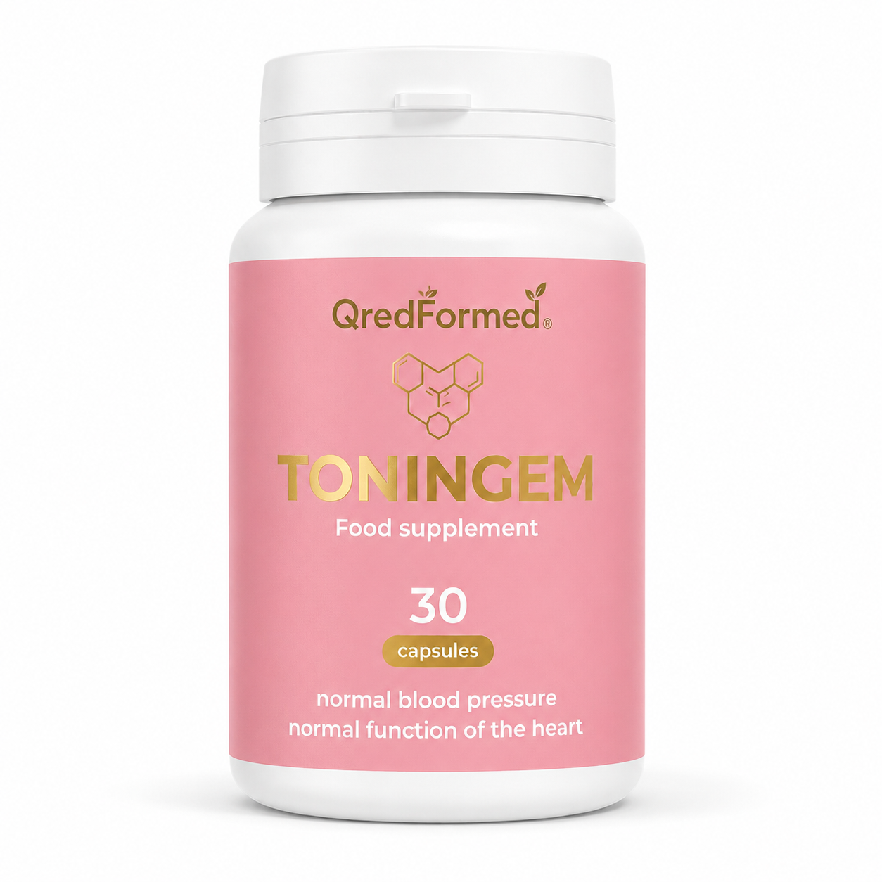 TONINGEM - Daily Cardiovascular Wellness Formula - 30 Capsules