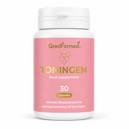 TONINGEM - Daily Cardiovascular Wellness Formula - 30 Capsules