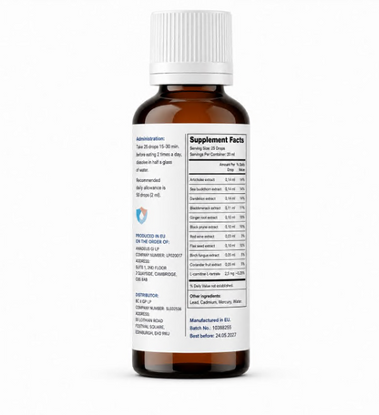 ToxinMed - Digestive Balance & Wellness Support Drops - 20 ml