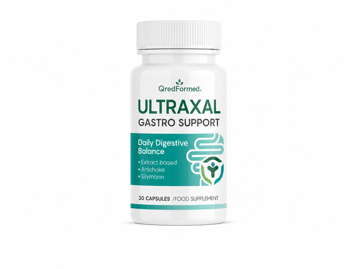 Ultraxal - Herbal Gastro Support - 30 Capsules