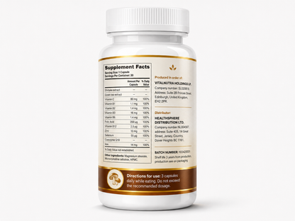 Unishi Mix - Mushroom & Botanical Wellness Formula - 30 Capsules