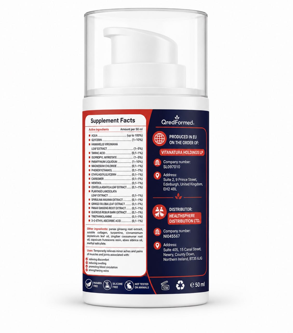Varidok+ - Daily Leg Comfort Cream - 50ml