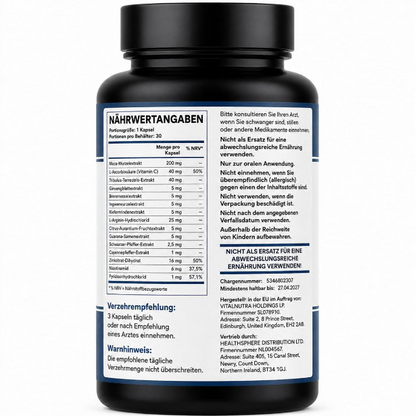 VIARIN – Men’s Performance & Vitality Support Capsules – 30 Capsules