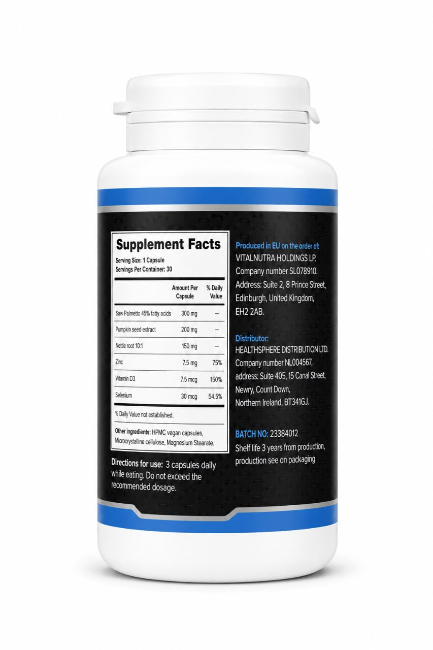 Vig ora XL – Men’s Vitality & Daily Performance Support Supplement – 30 Capsules