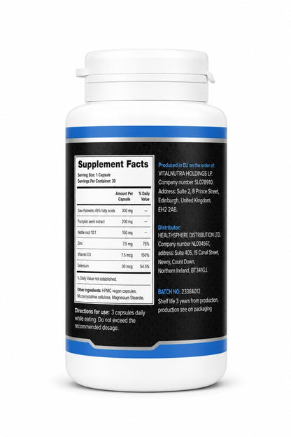 Vig ora XL – Men’s Vitality & Daily Performance Support Supplement – 30 Capsules