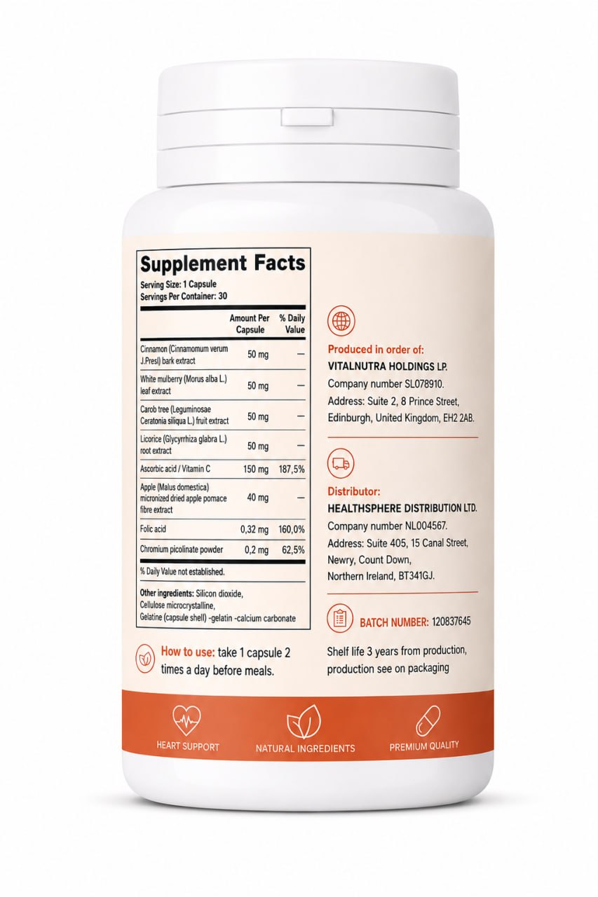 Virnex – Daily Vitality & Wellness Support Supplement – 30 Capsules