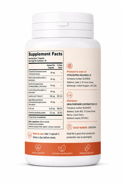 Virnex – Daily Vitality & Wellness Support Supplement – 30 Capsules